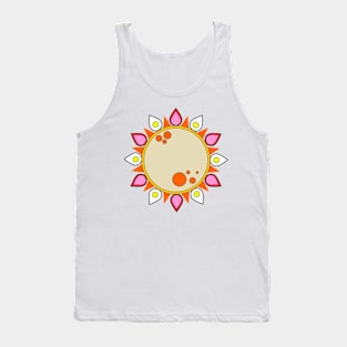 Sunflower (pink) Tank Top